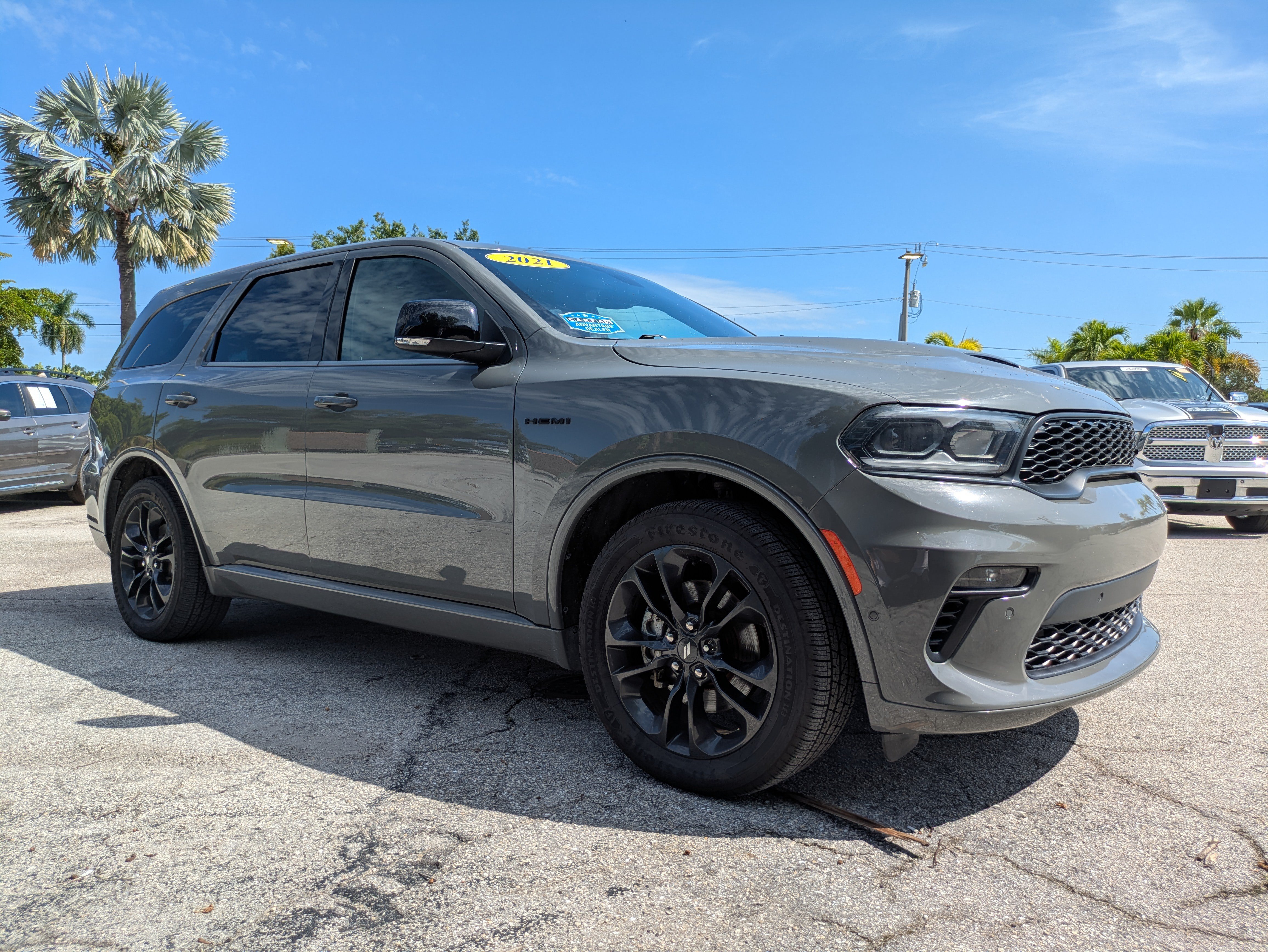 Used 2021 Dodge Durango R/T w/ Blacktop Package RWD image 2