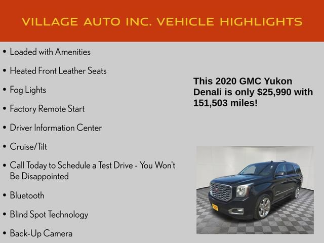 Used 2020 GMC Yukon Denali AWD/4WD image 14