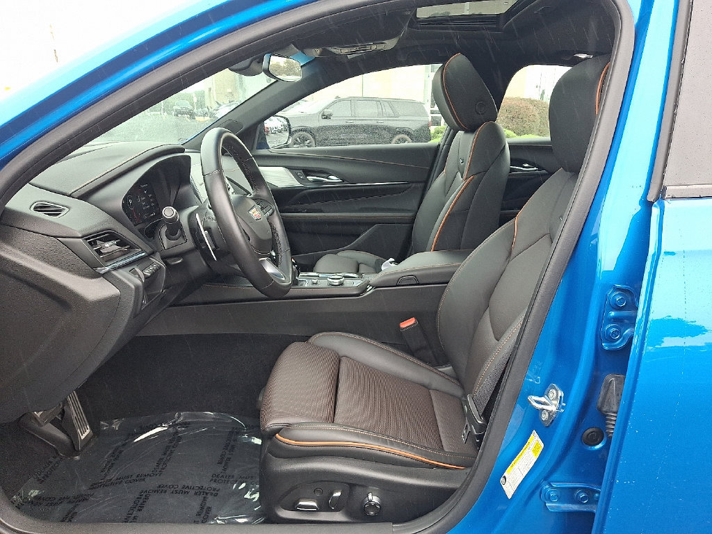Certified 2024 Cadillac CT4 V w/ Technology Package RWD image 14
