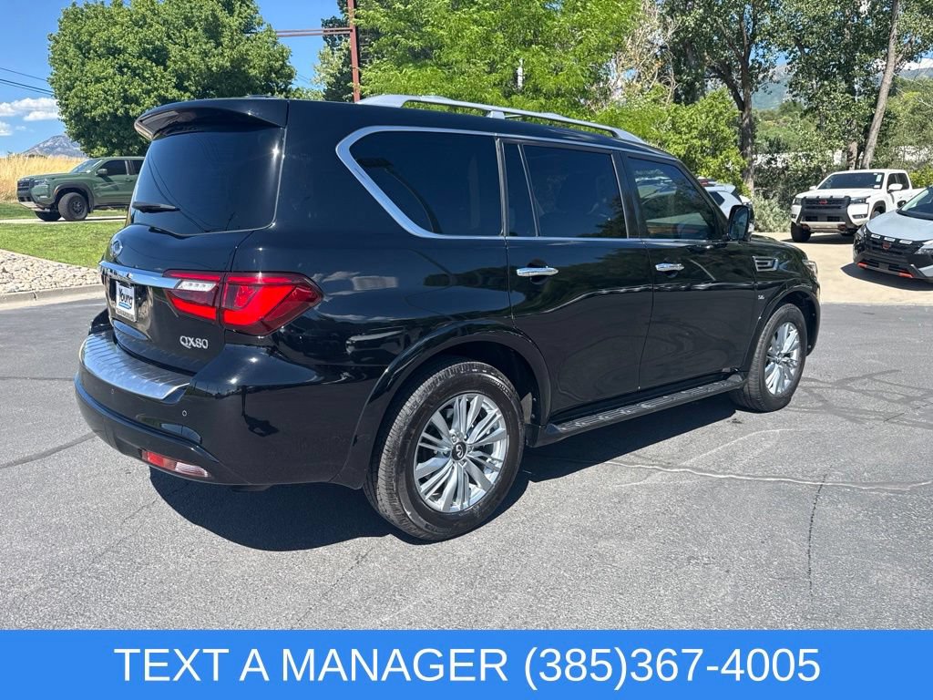 Used 2019 INFINITI QX80 Luxe w/ Cargo Package RWD image 3