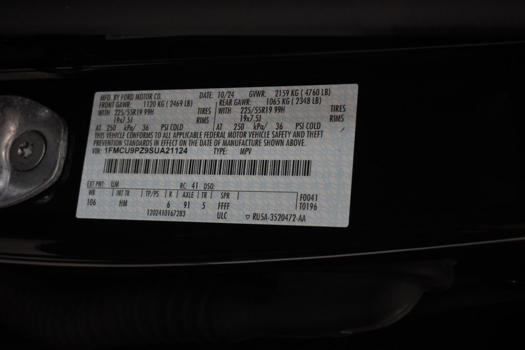 Used 2025 Ford Escape ST-Line Elite image 54