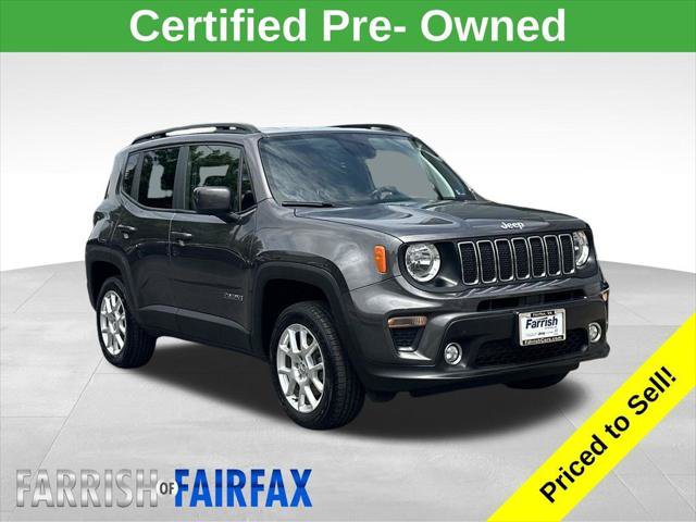 Certified 2020 Jeep Renegade Latitude w/ Cold Weather Group AWD/4WD image 1