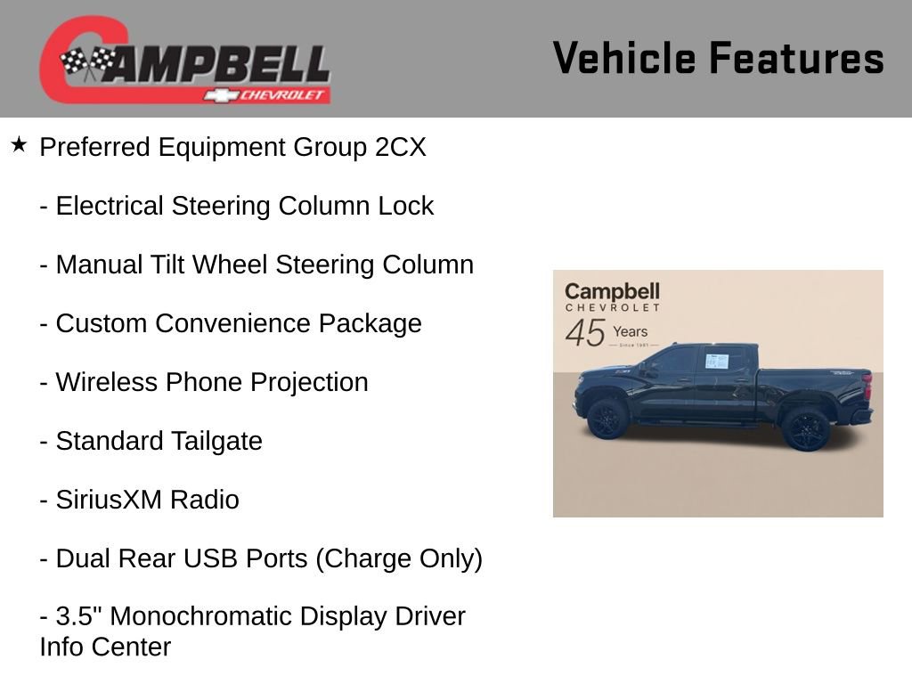Used 2022 Chevrolet Silverado 1500 Custom Trail Boss AWD/4WD image 16