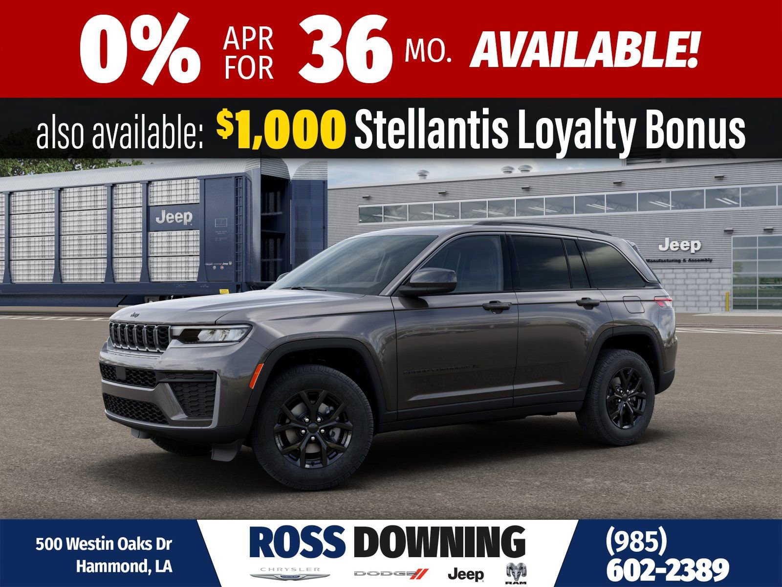 New 2026 Jeep Grand Cherokee Altitude