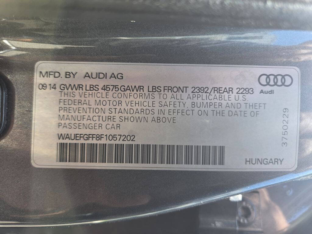 Used 2015 Audi A3 2.0T Premium Plus w/ Premium Plus Package AWD/4WD image 15