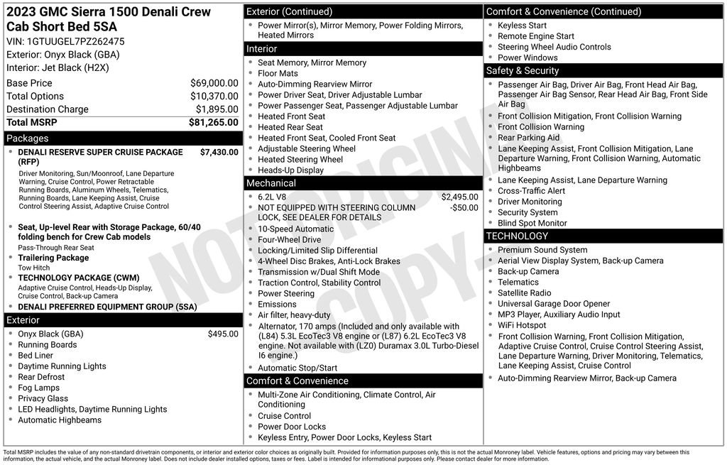 Used 2023 GMC Sierra 1500 Denali AWD/4WD image 21