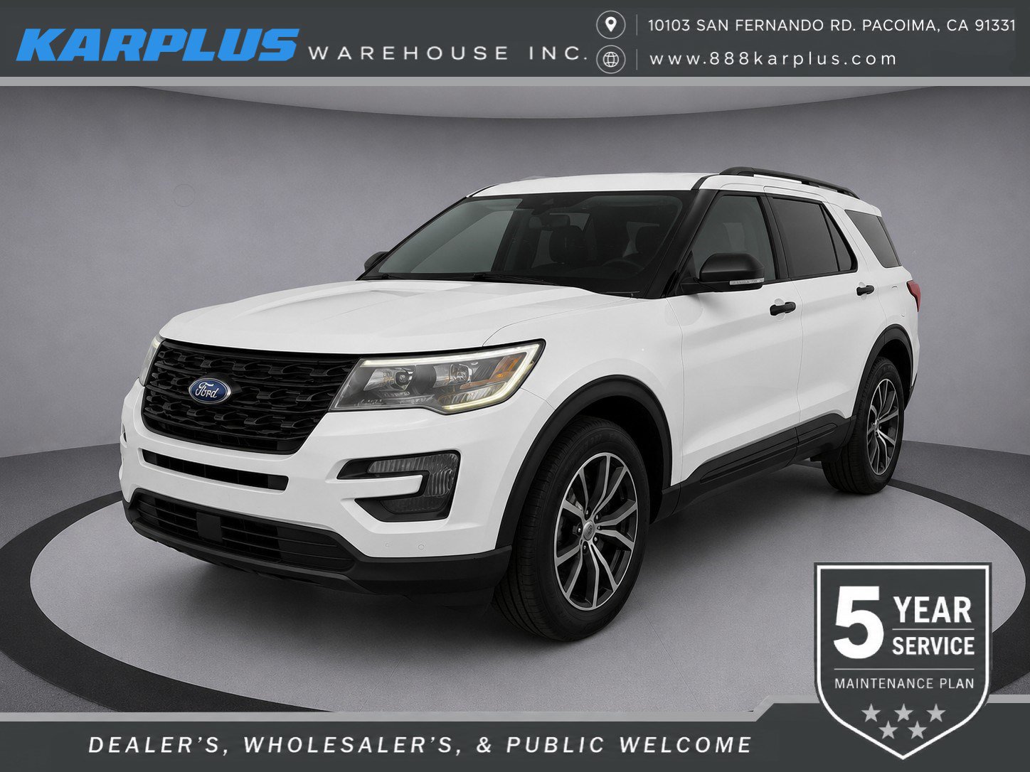 Used 2016 Ford Explorer Sport w/ Equipment Group 401A AWD/4WD image 1