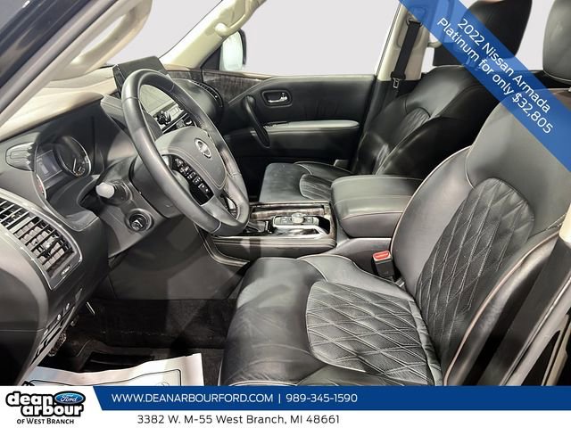 Used 2022 Nissan Armada Platinum w/ Captain's Chairs Package image 10