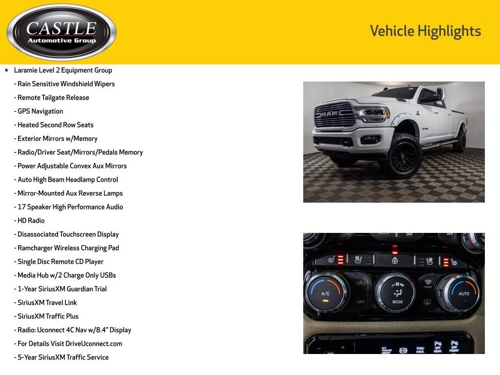 Used 2019 RAM 2500 Laramie AWD/4WD image 8