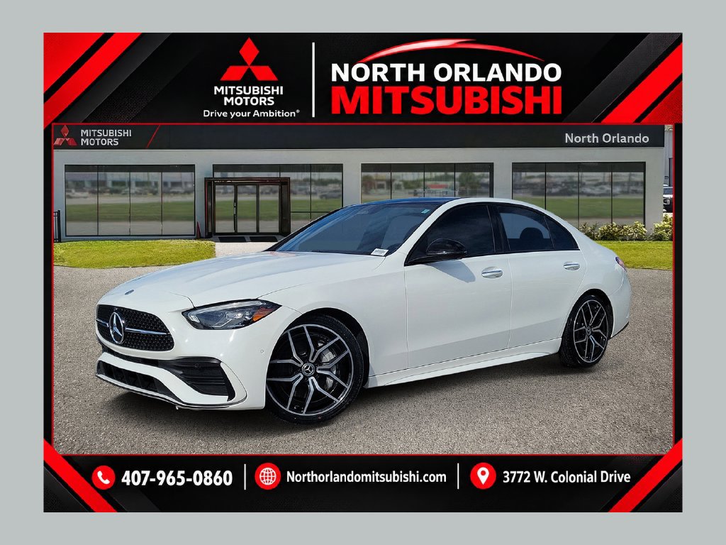 Used 2022 Mercedes-Benz C 300 Sedan w/ AMG Line w/ Night Package image 1
