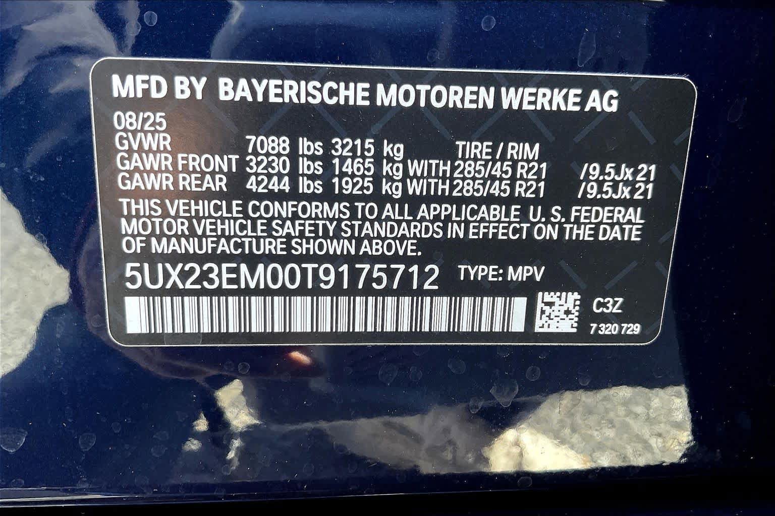 Used 2026 BMW X7 xDrive40i w/ M Sport Package image 39