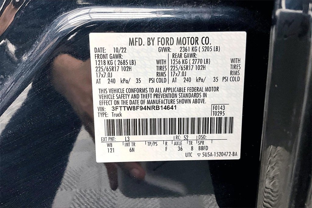 Used 2022 Ford Maverick Lariat w/ Lariat Luxury Package image 36