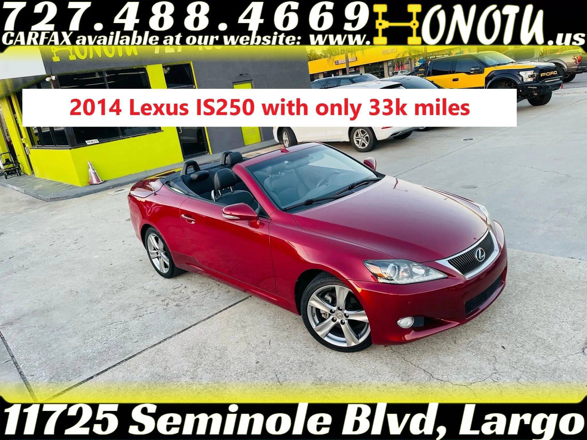 Used 2014 Lexus IS 250C