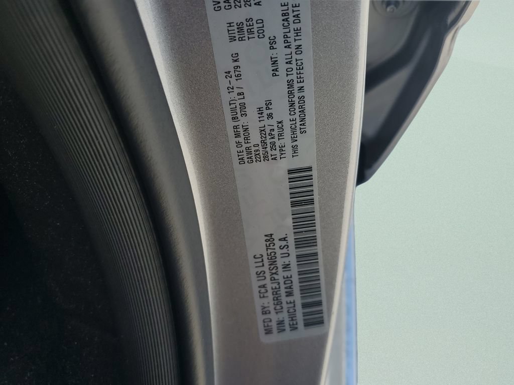 Used 2025 RAM 1500 Laramie w/ Night Edition RWD image 24