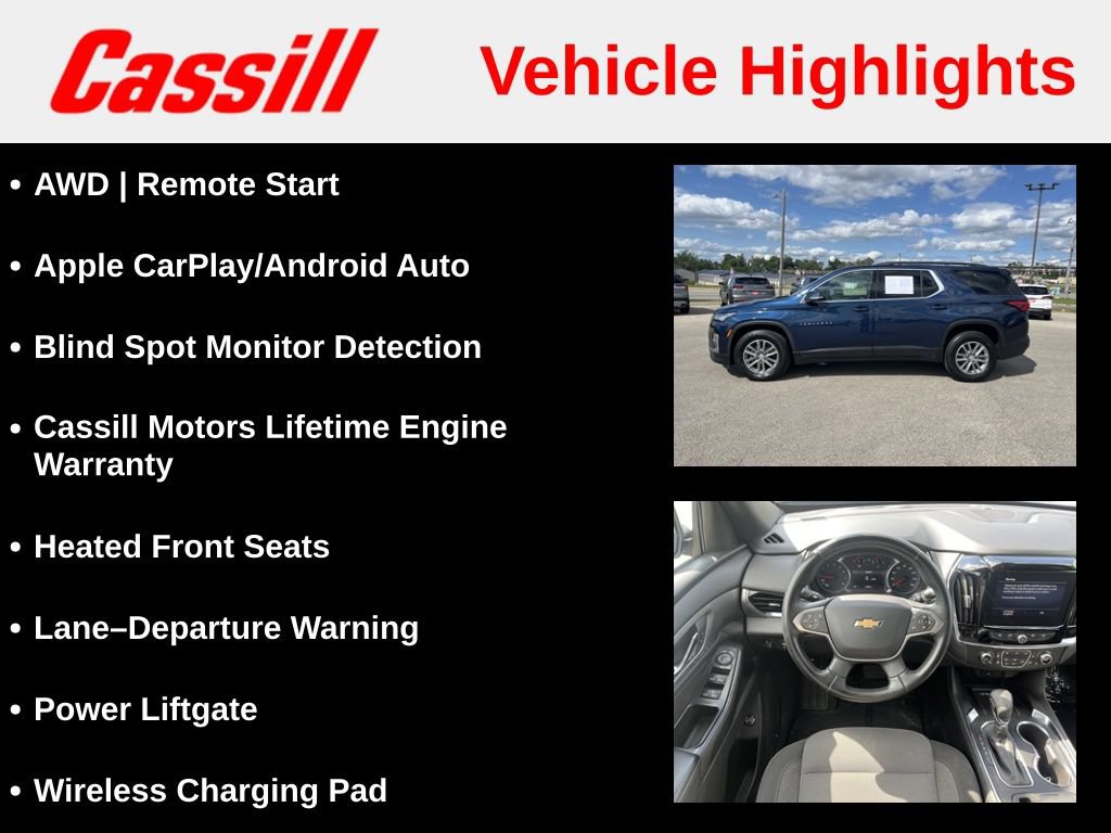 Used 2023 Chevrolet Traverse LT AWD/4WD image 7