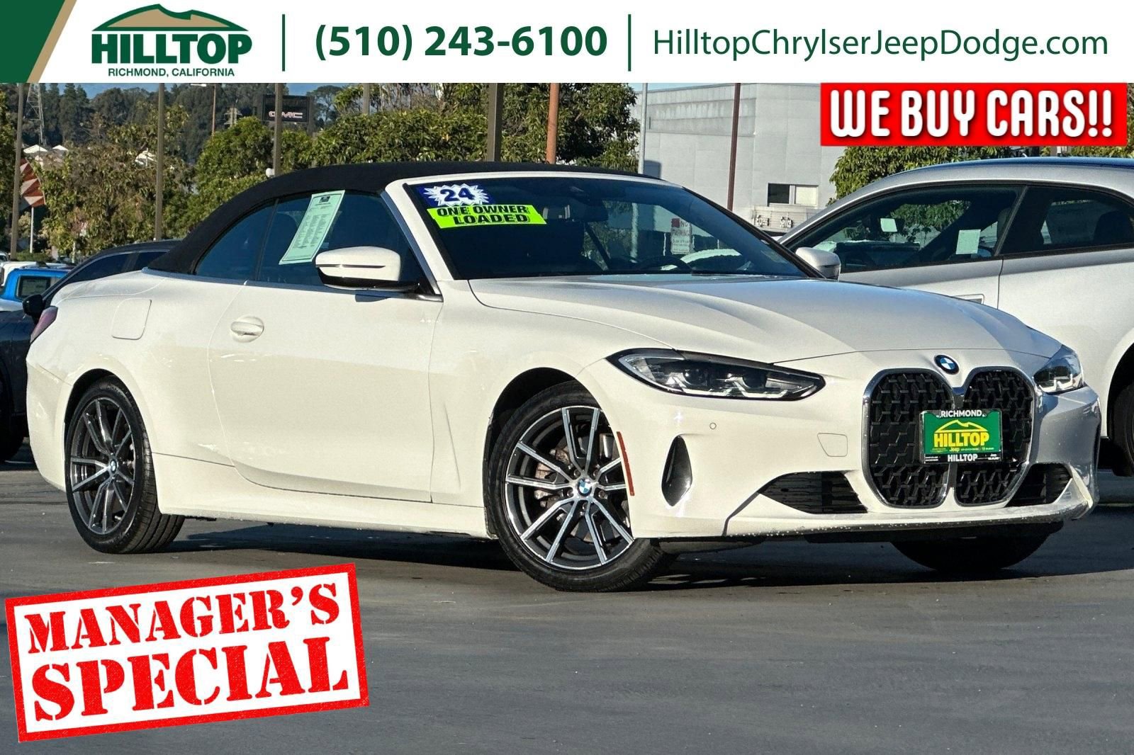 Used 2024 BMW 430i Convertible