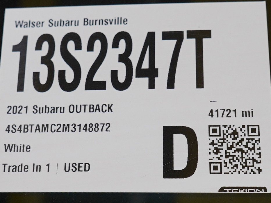 Used 2021 Subaru Outback Limited image 31