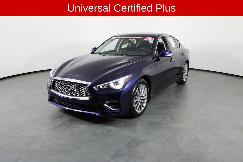 Used 2023 INFINITI Q50 Luxe w/ Cargo Package image 2