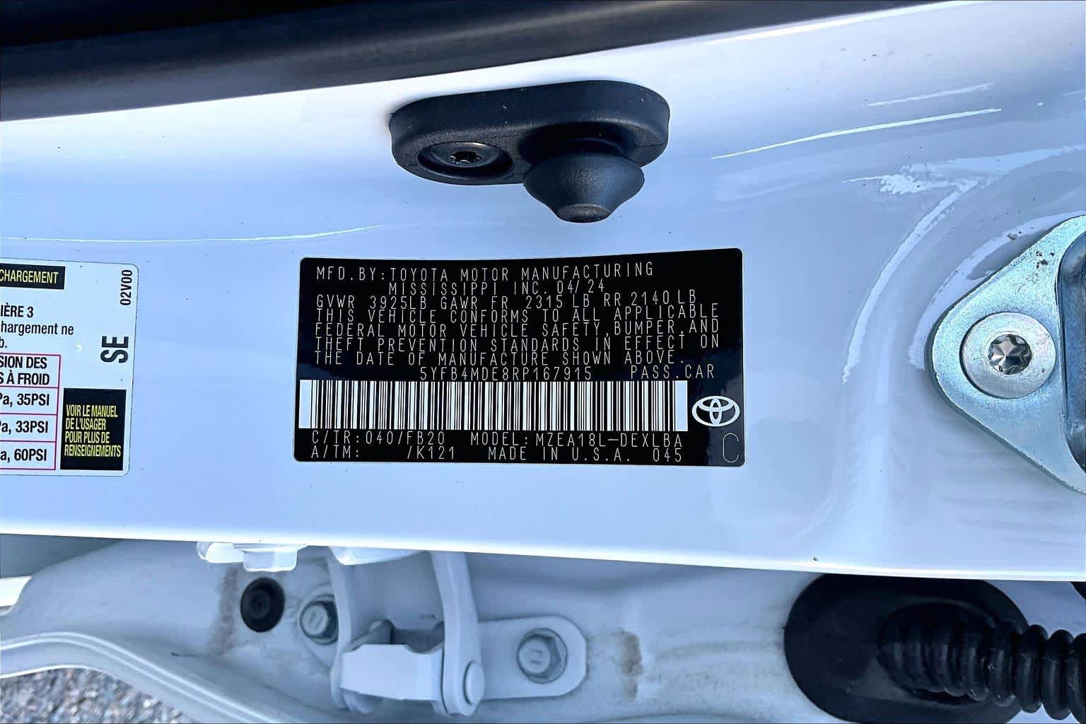 Used 2024 Toyota Corolla LE FWD image 36