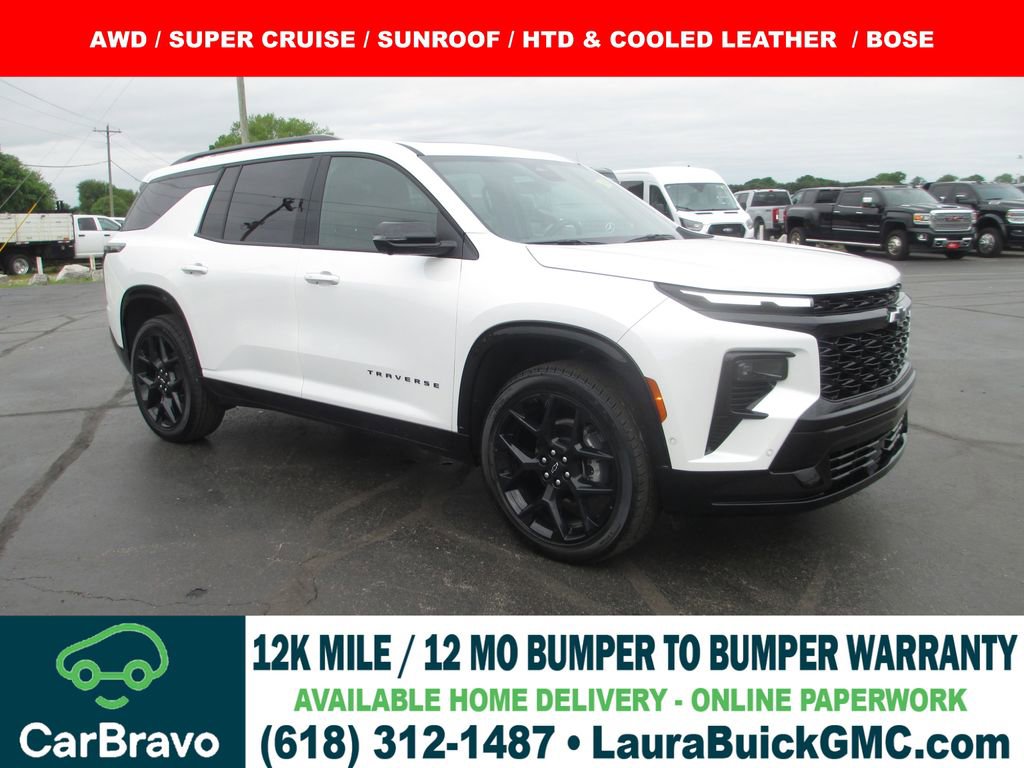Used 2024 Chevrolet Traverse RS