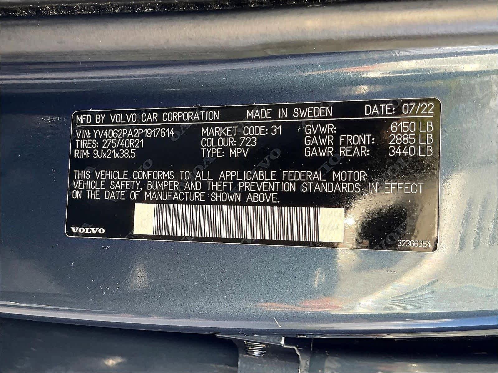 Used 2023 Volvo XC90 B6 Ultimate image 34