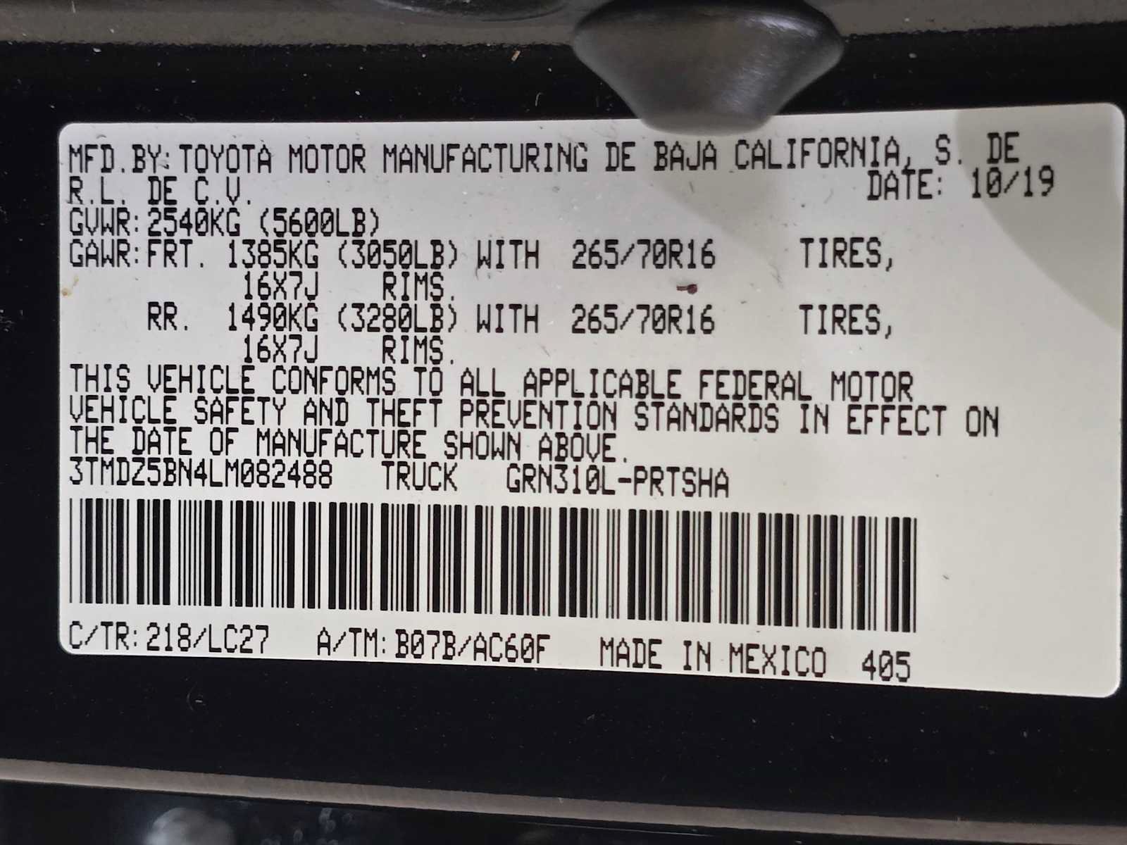 Used 2020 Toyota Tacoma TRD Off-Road w/ TRD Premium Off Road Package AWD/4WD image 31