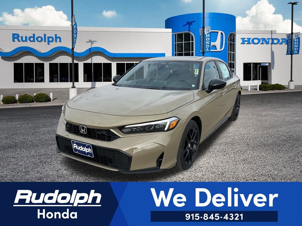 New 2026 Honda Civic Sport image 1