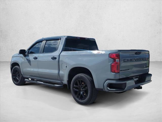 Used 2024 Chevrolet Silverado 1500 Custom w/ Turbomax Blackout Package AWD/4WD image 7