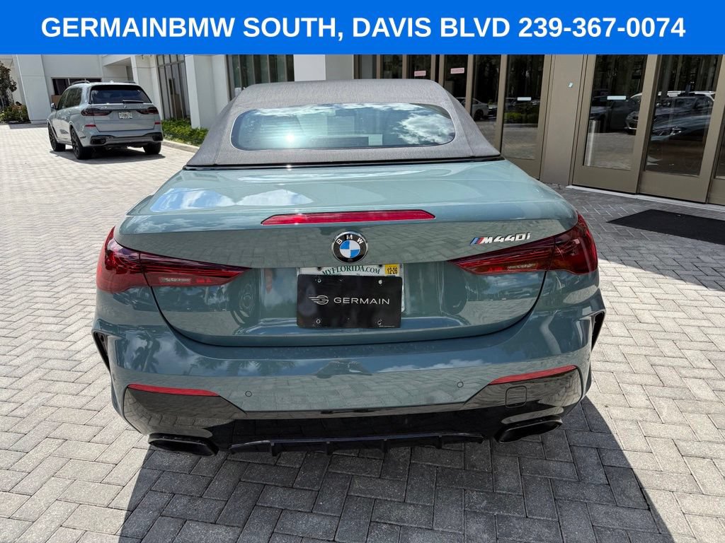 Used 2025 BMW M440i Convertible w/ Premium Package RWD image 6