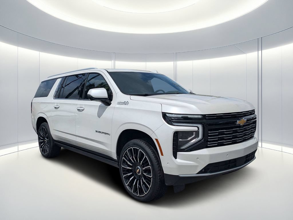 Used 2025 Chevrolet Suburban High Country AWD/4WD image 1