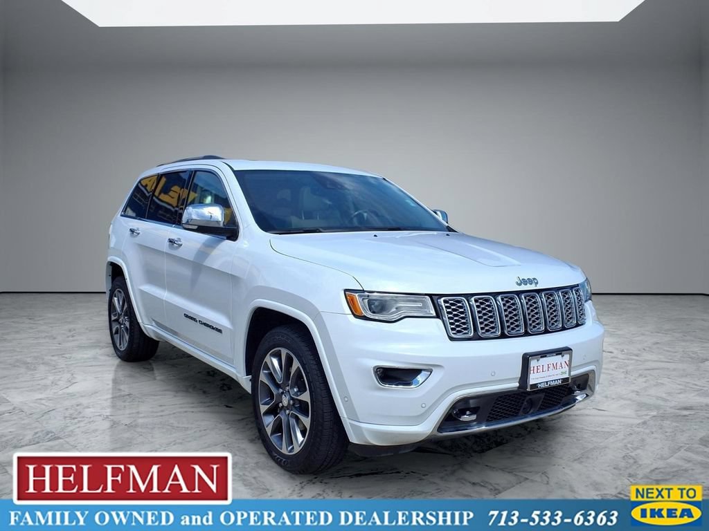 Used 2017 Jeep Grand Cherokee Overland w/ Jeep Active Safety Group RWD image 1