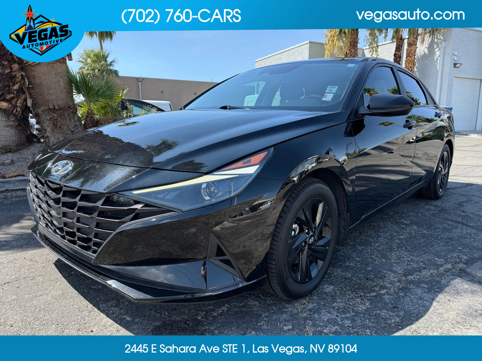 Used 2023 Hyundai Elantra Blue image 1