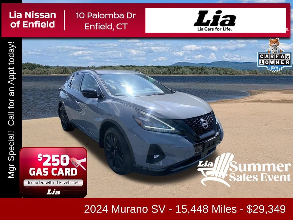 Certified 2024 Nissan Murano SV w/ SV Midnight Edition Package