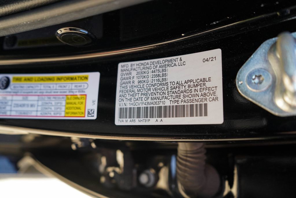 Used 2021 Honda Accord Sport Special Edition image 37