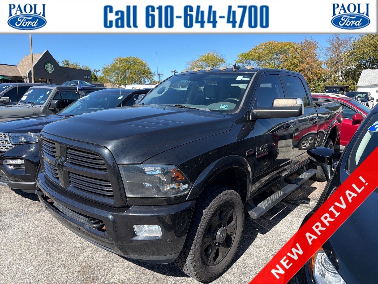 Used 2017 RAM 2500 Big Horn w/ Sport Appearance Group AWD/4WD image 1