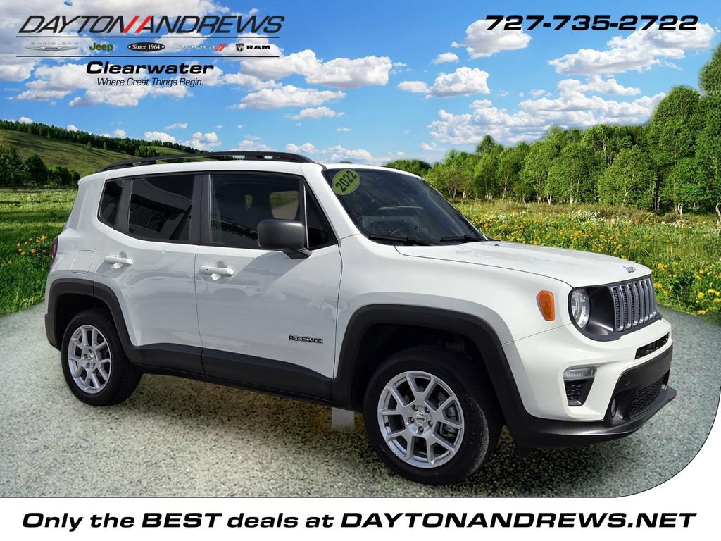 Certified 2022 Jeep Renegade Latitude w/ Convenience Group