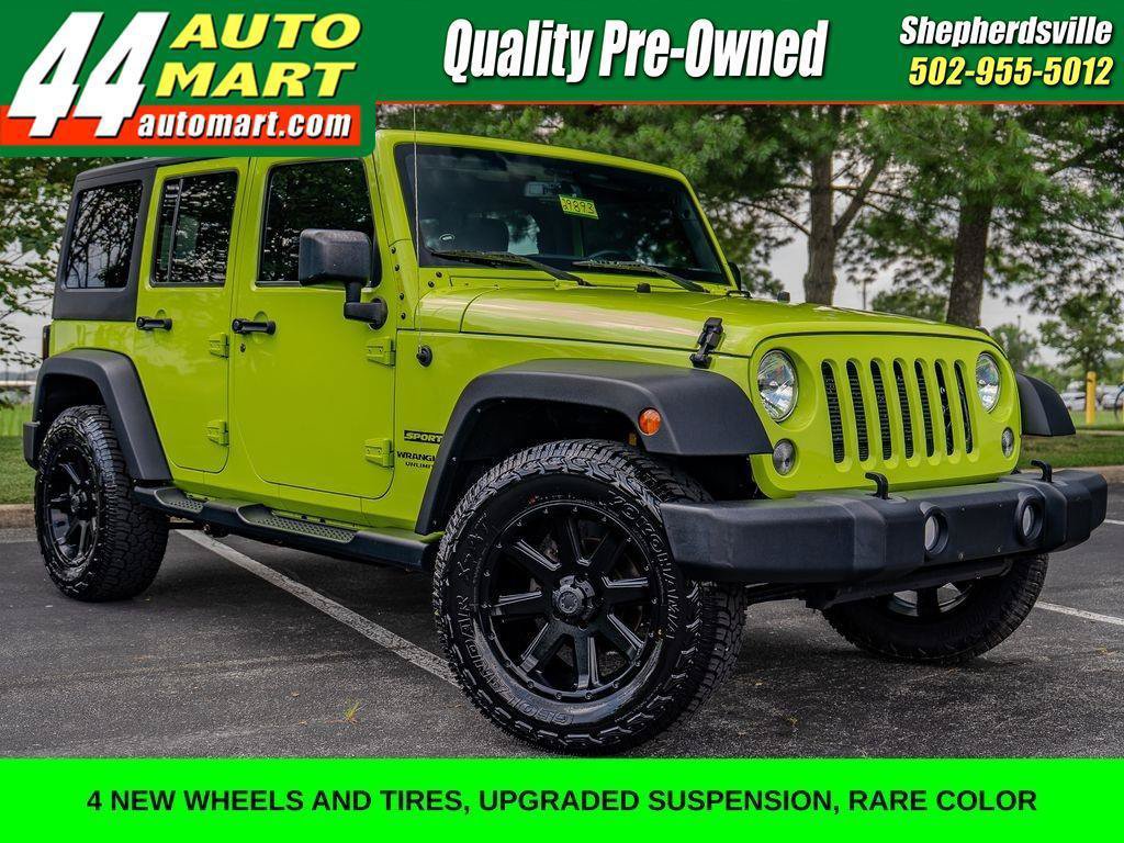 Used 2017 Jeep Wrangler Unlimited Sport w/ Quick Order Package 24S