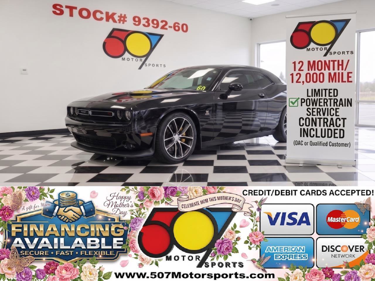 Used 2015 Dodge Challenger R/T Scat Pack w/ Leather Interior Group RWD image 1