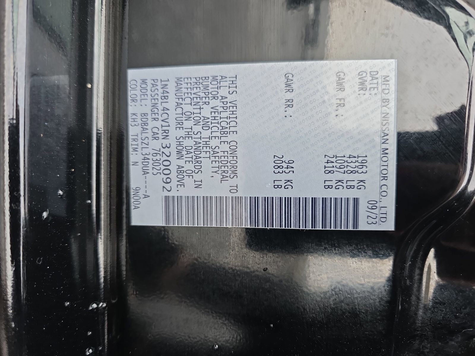 Used 2024 Nissan Altima 2.5 SR image 33