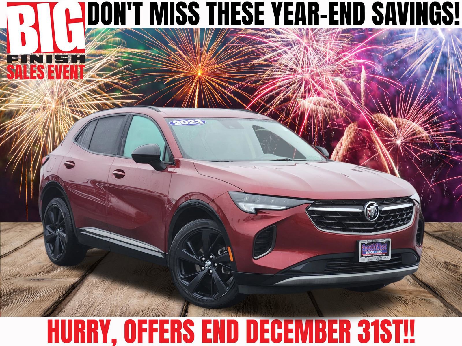 Used 2023 Buick Envision Essence w/ Sport Touring Package