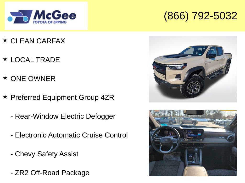 Used 2024 Chevrolet Colorado ZR2 w/ Safety Package image 8