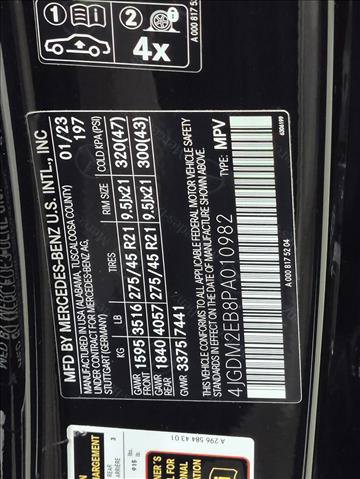 Certified 2023 Mercedes-Benz EQS 450+ 4MATIC SUV image 25
