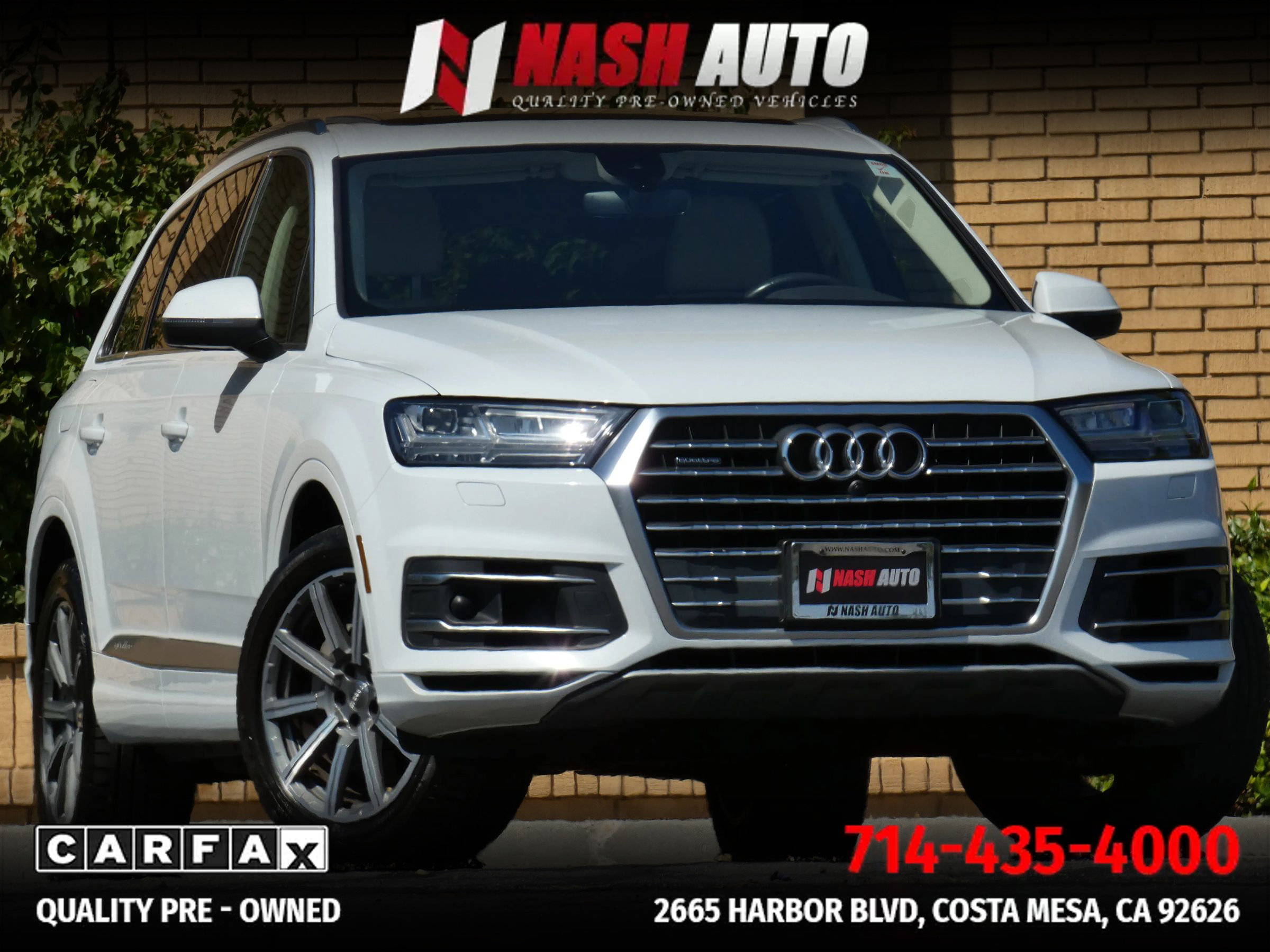 Used 2018 Audi Q7 3.0T Premium Plus w/ Premium Plus Package