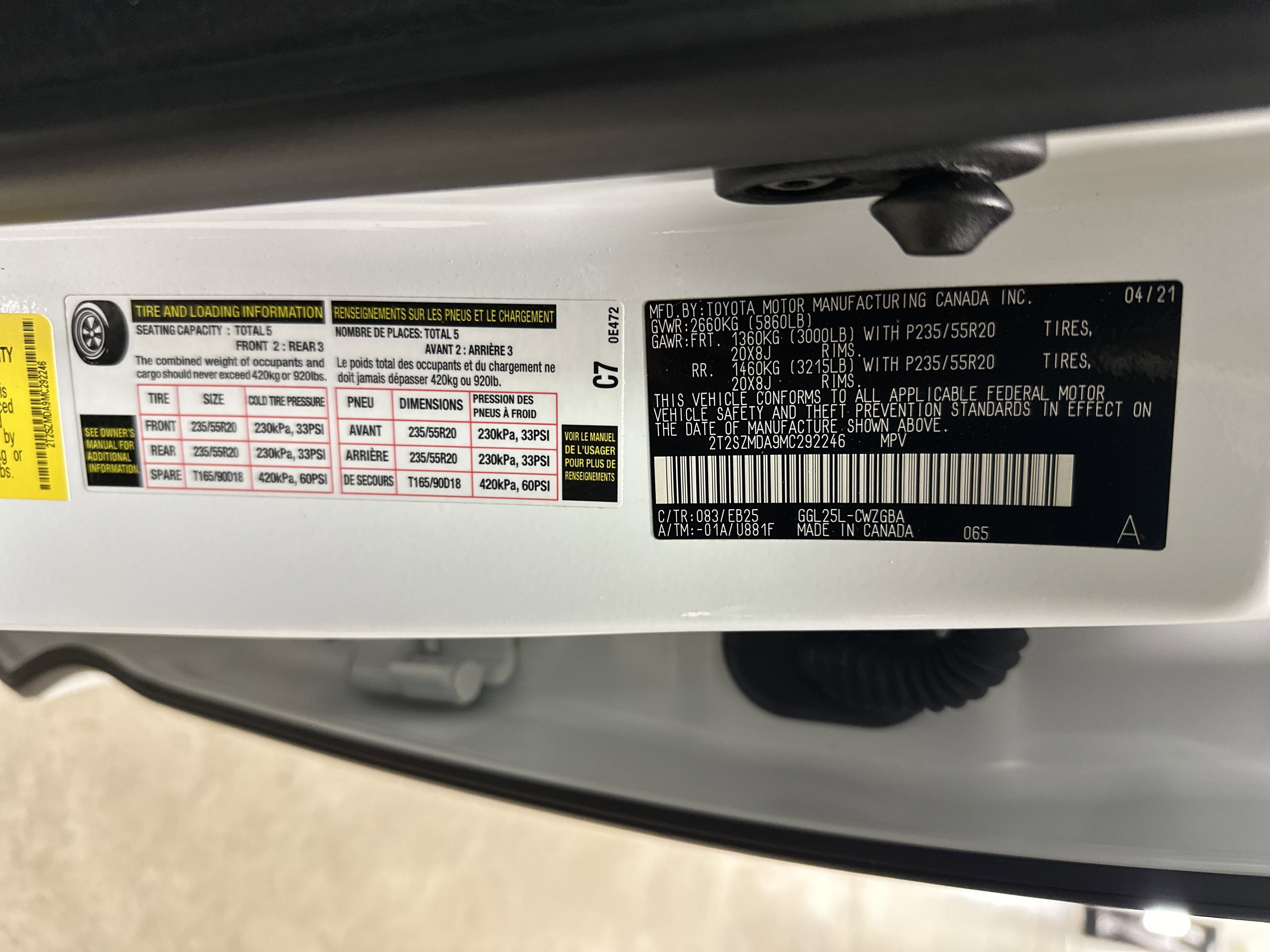 Used 2021 Lexus RX 350 F Sport w/ Cold Area Package image 35