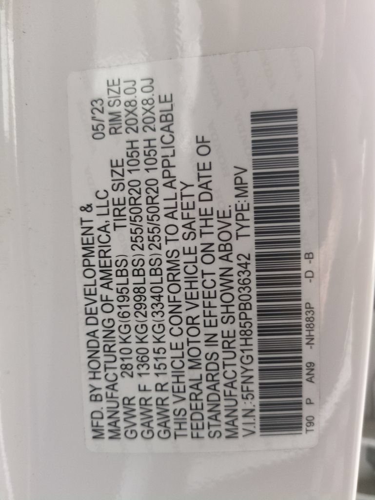 Certified 2023 Honda Pilot Elite image 34