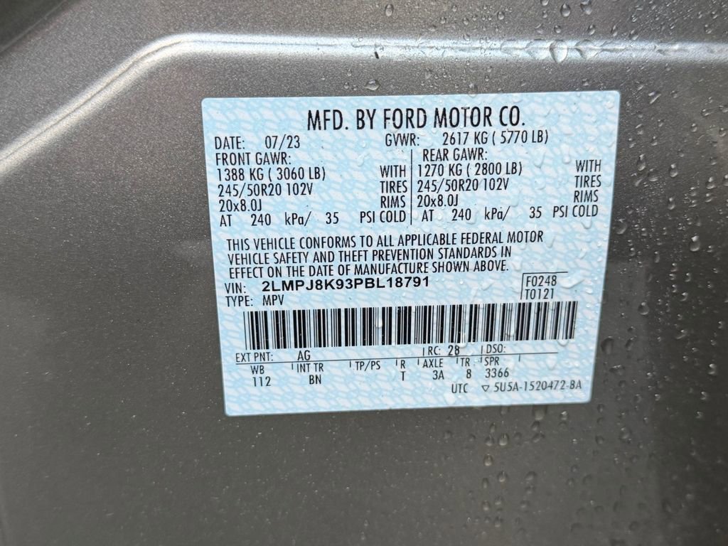 Used 2023 Lincoln Nautilus Reserve w/ Equipment Group 201A image 29