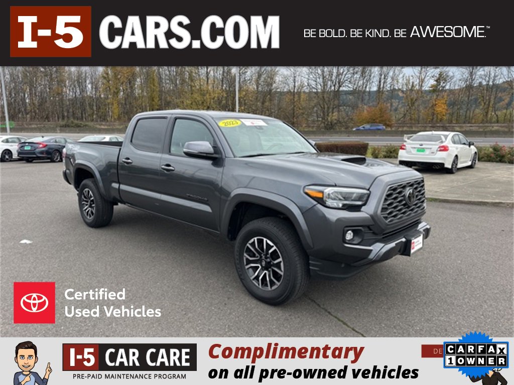 Certified 2023 Toyota Tacoma TRD Sport w/ Black Out Package (TMS) image 1
