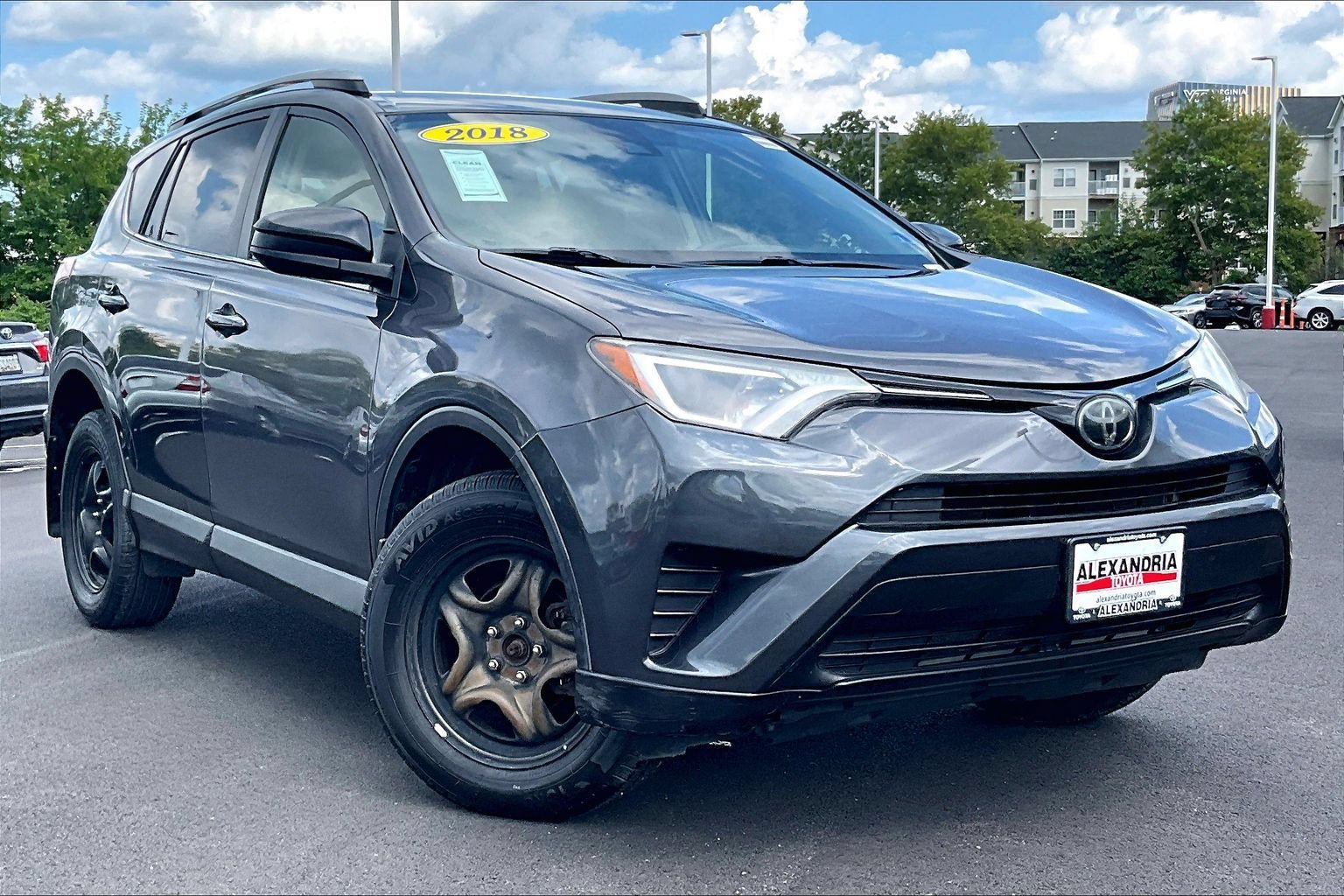 Used 2018 Toyota RAV4 LE w/ All Weather Liner Package AWD/4WD image 2