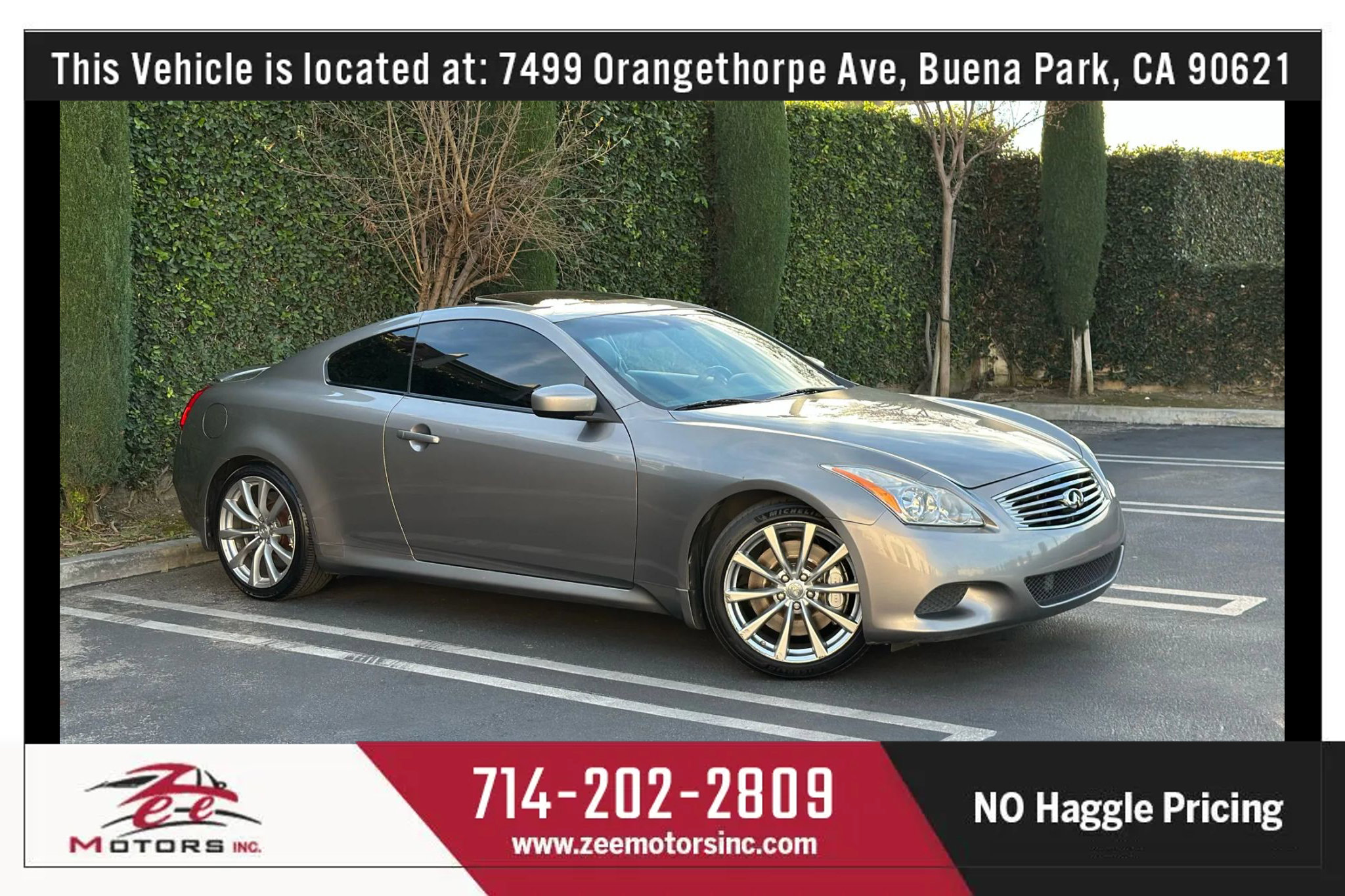 Used 2008 INFINITI G37 Sport w/ Premium Pkg image 1