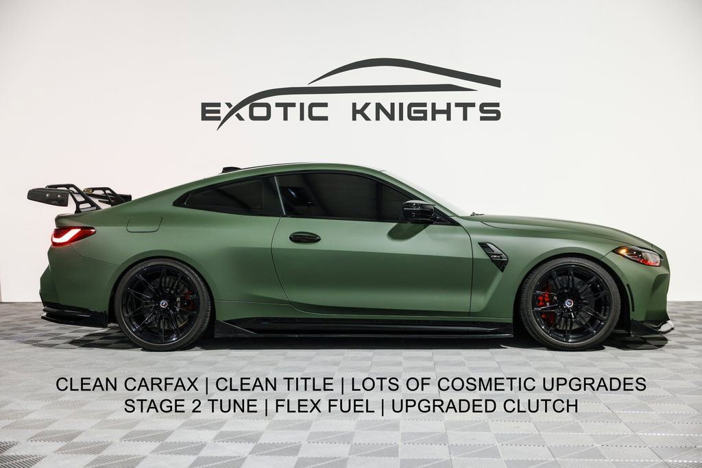 Used 2023 BMW M4 Coupe w/ Executive Package RWD image 1